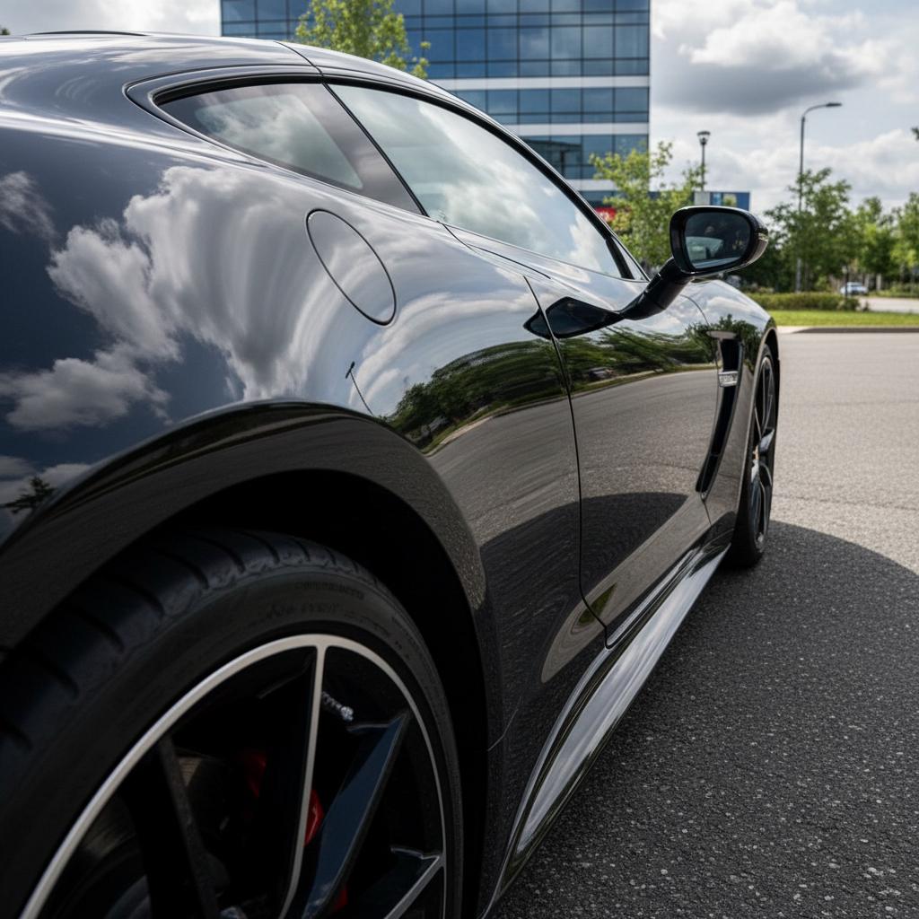 Бързо и лесно нанасяне на GlosifyPRO за огледален блясък